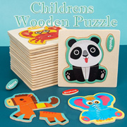 Childrens Puzzle Grasp Board Jigsaw Puzzle Wooden Toy Children Birthday Gift Educational Toy Boy