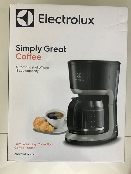 Coffee maker outlet electrolux