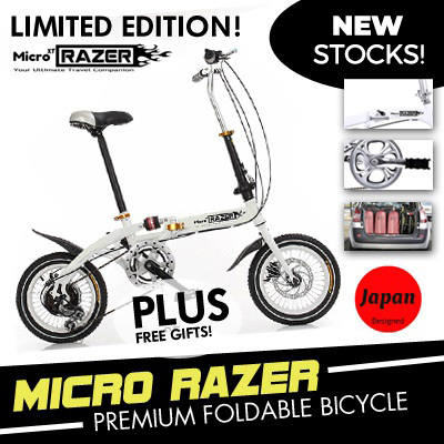 micro razor foldable bicycle review