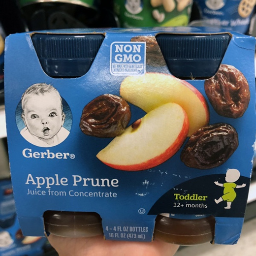 gerber juice prune