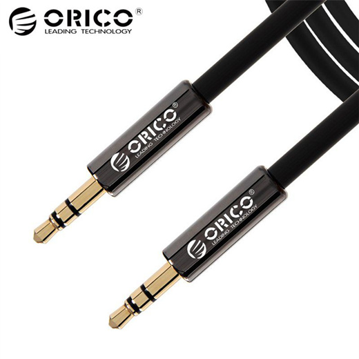 Qoo10 Orico Aux Cable 3 5mm Jack Gold Plated Male To Male Audio Cable Round Tv Entertainme