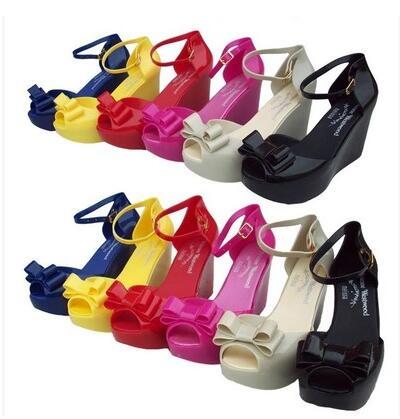 melissa wedges jelly shoes