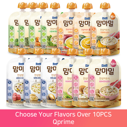 Qoo10 [Maeil] Baby Food Puree, Porridge Korean Organic Mamma Meal for