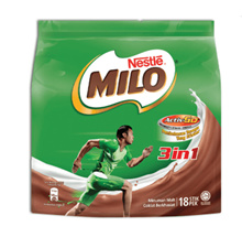 (18s x 33g) Nestle MILO 3 in 1 ProtoMalt Actigen-E Expiry Jul 2022
