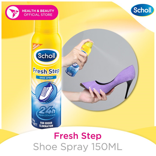 scholl fresh step shoe spray 150ml