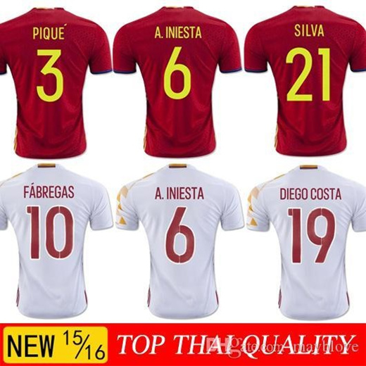 iniesta spain jersey