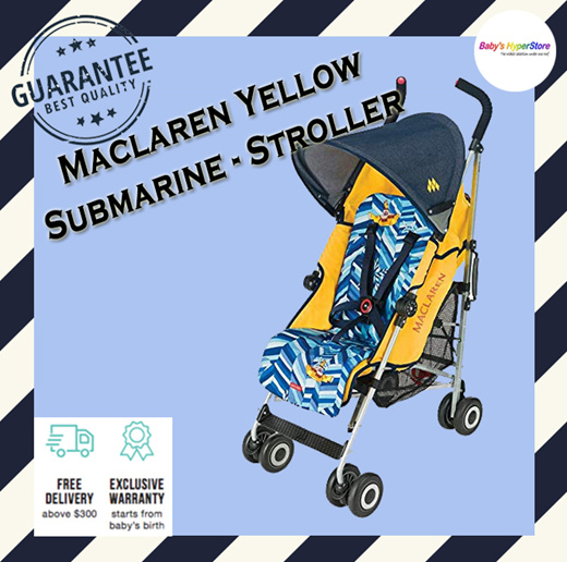 maclaren yellow submarine stroller