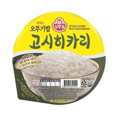 Qoo10 - Ottogi Delicious Ottogi Rice Koshihikari 210g x 18ea : Food