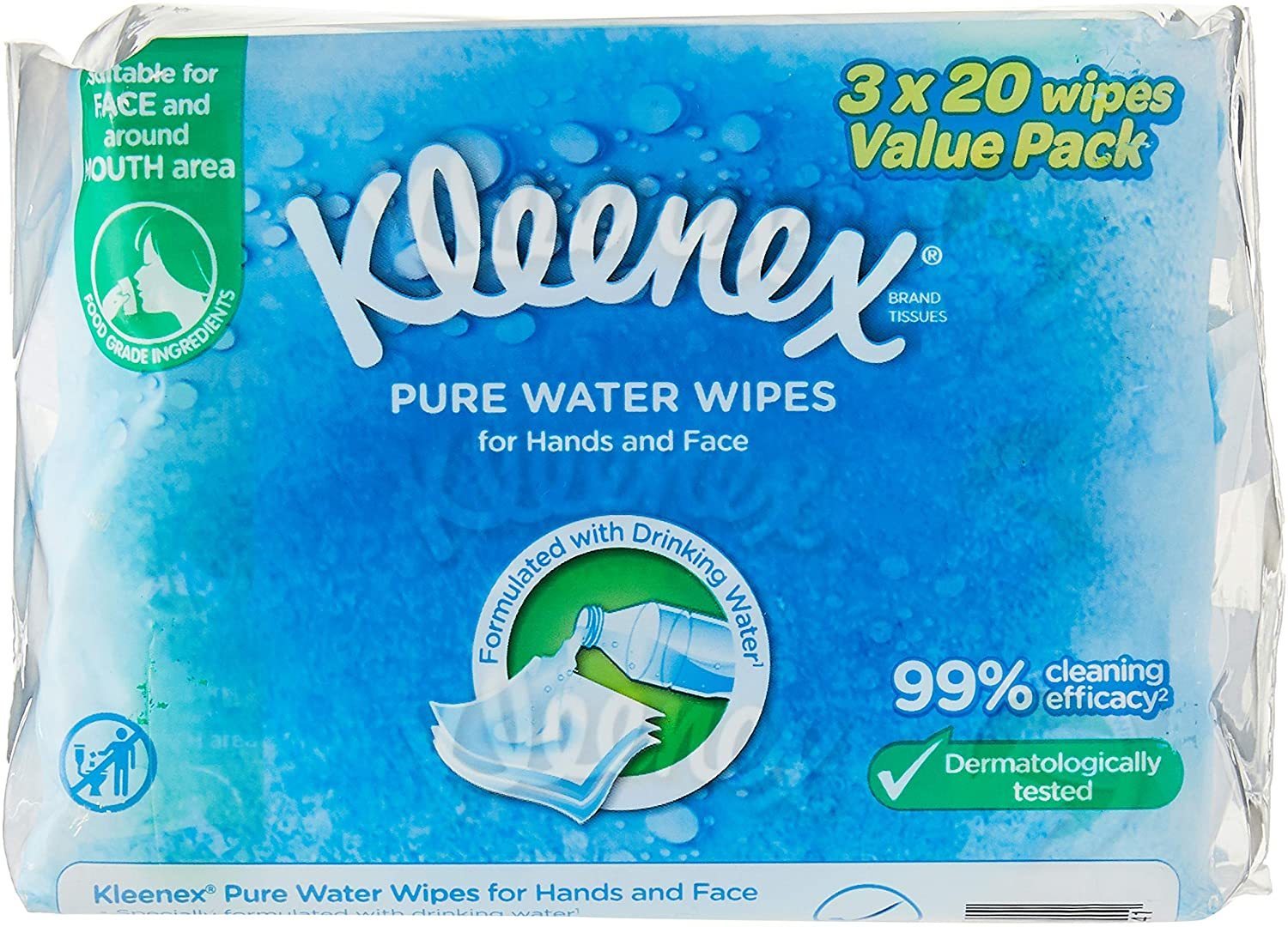 kleenex water wipes