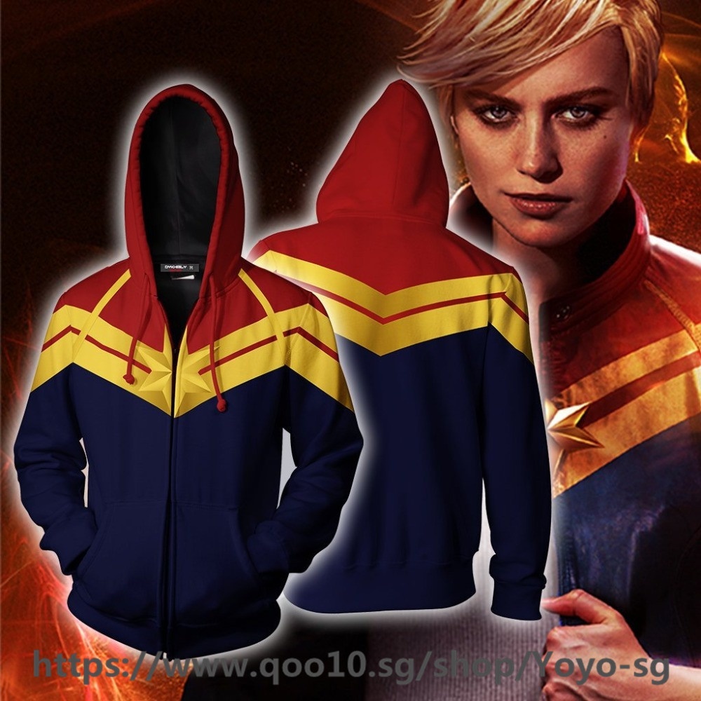 captain marvel hoodie