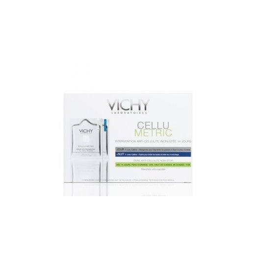 Qoo10 Vichy Cellu Metric 14 Days Day Night Cellulite Treatment 28x8ml Diet Styling