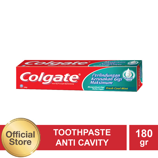 colgate maximum cavity protection fresh cool mint toothpaste 180g colgate