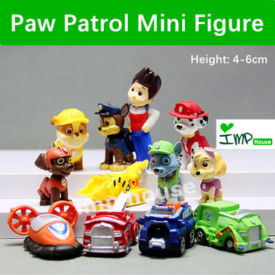 paw patrol mini vehicle with figure