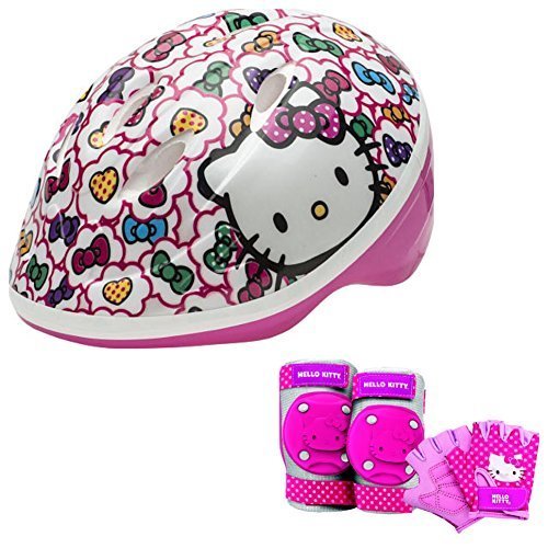 hello kitty bike helmet