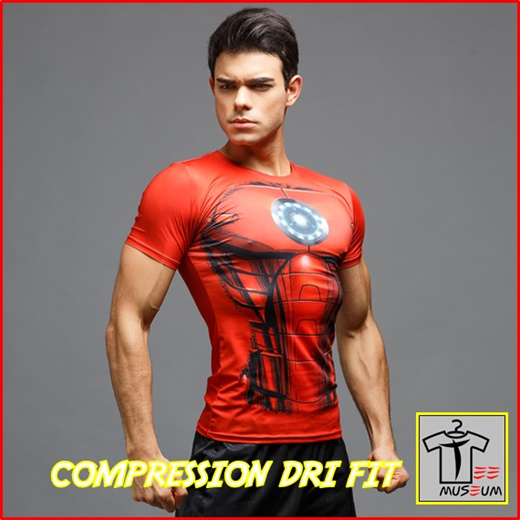 dri fit superhero shirt