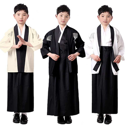 Qoo10 Sale Boys Cosplay Costume Japanese Kids Kimono Yukata