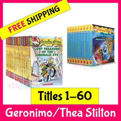 Us436179free Shipping1 60original Geronimo Stiltonthea Stiltonmouse Series English Full Coloured - 