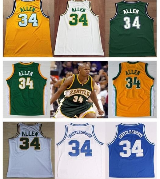 ray allen retro jersey