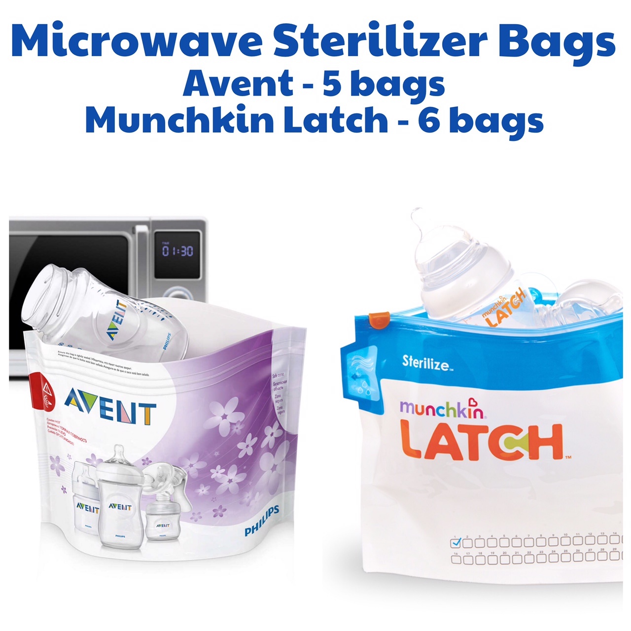 munchkin latch microwave steriliser