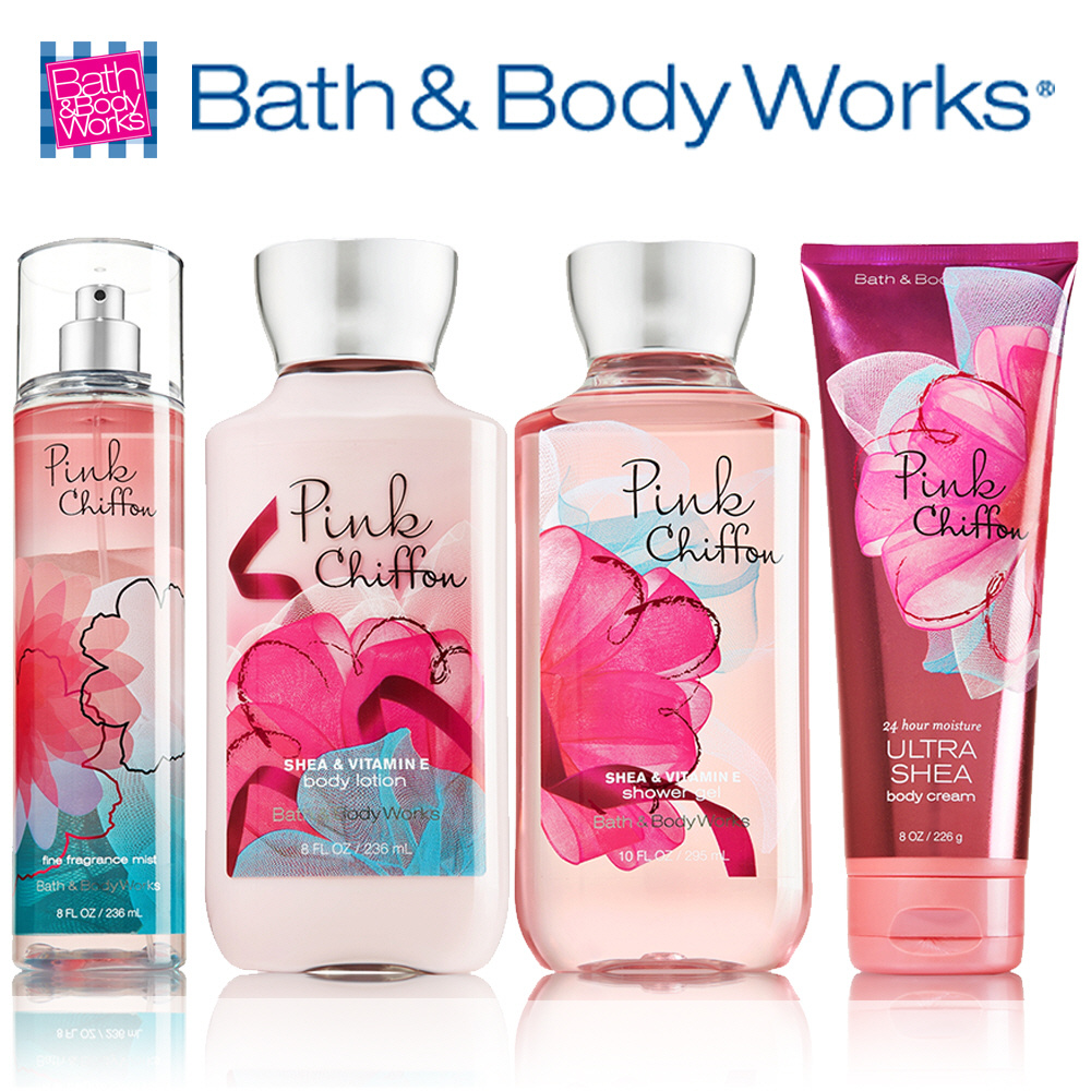 Bath Body Worksbass Body Works Bbw Pink Chiffon Pink Chiffon