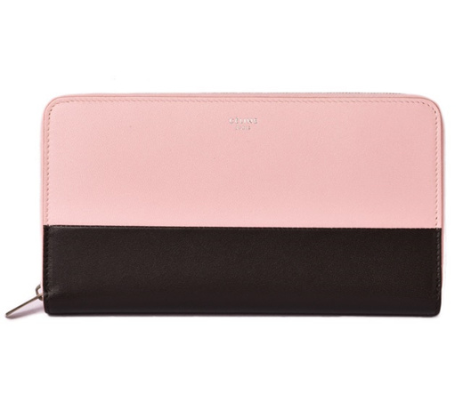 celine wallet pink