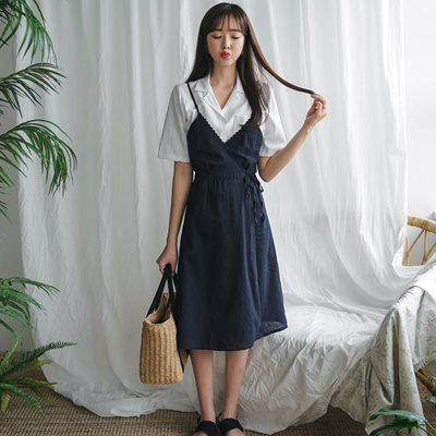 Jumper dress korean best sale