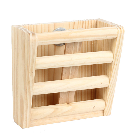 Qoo10 Wood Wooden Small Pet Hay Rack Holder Feeder For Chinchilla Rabbit Rat Mobile Accessories