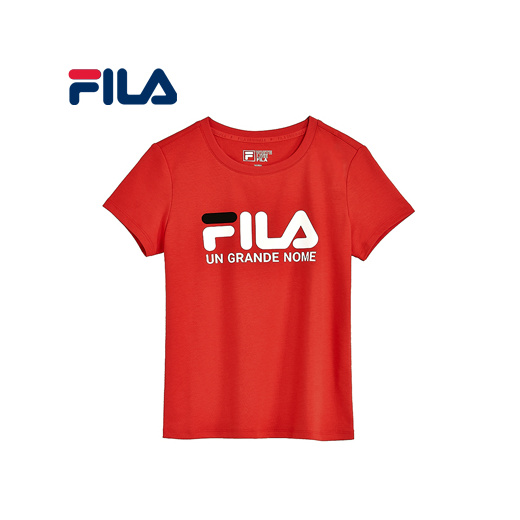 red fila t shirt women's