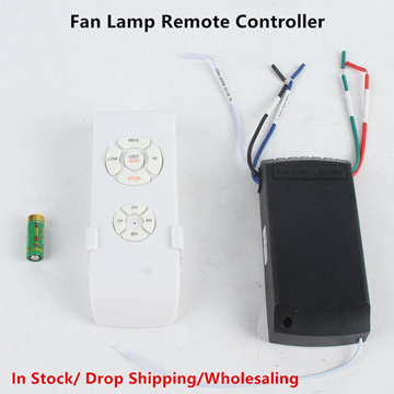 30M Universal Ceiling Fan Light Lamp Remote Controller Kit & Timing  Wireless Light Remote Control Receiver For Ceiling Fan 110-240V