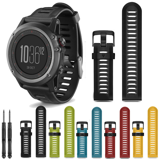 garmin fenix 5x silicone band