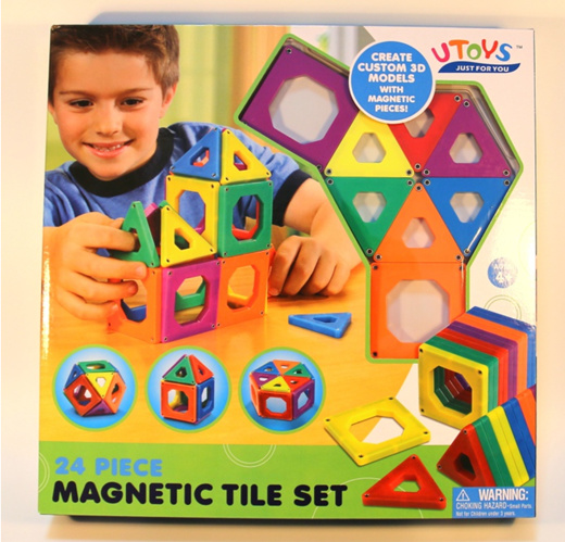magnetic tile set