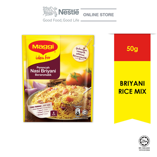 Qoo10 Maggi Nasi Briyani Recipe Mix 50g Food