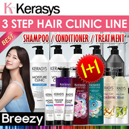 ★1+1★ 1pc→$4.99 [Kerasys] 1+1 HAIR CLINIC Shampoo / Conditioner / Hair Treatment