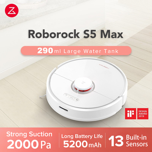 Qoo10 Xiaomi Roborock S5 M Small Appliances