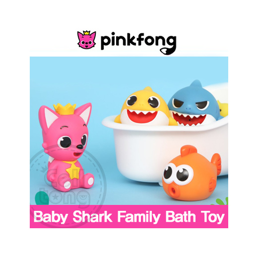 Qoo10 Celltong Pinkfong Baby Shark Family Bath Toy Baby Maternity