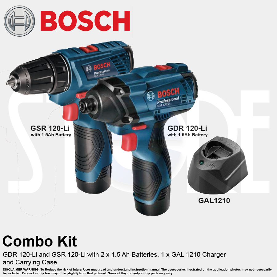 Qoo10 Bosch 12v Combo Set Tools Gardening