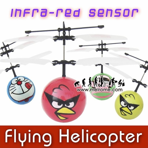 doraemon rc helicopter with infrared sensor