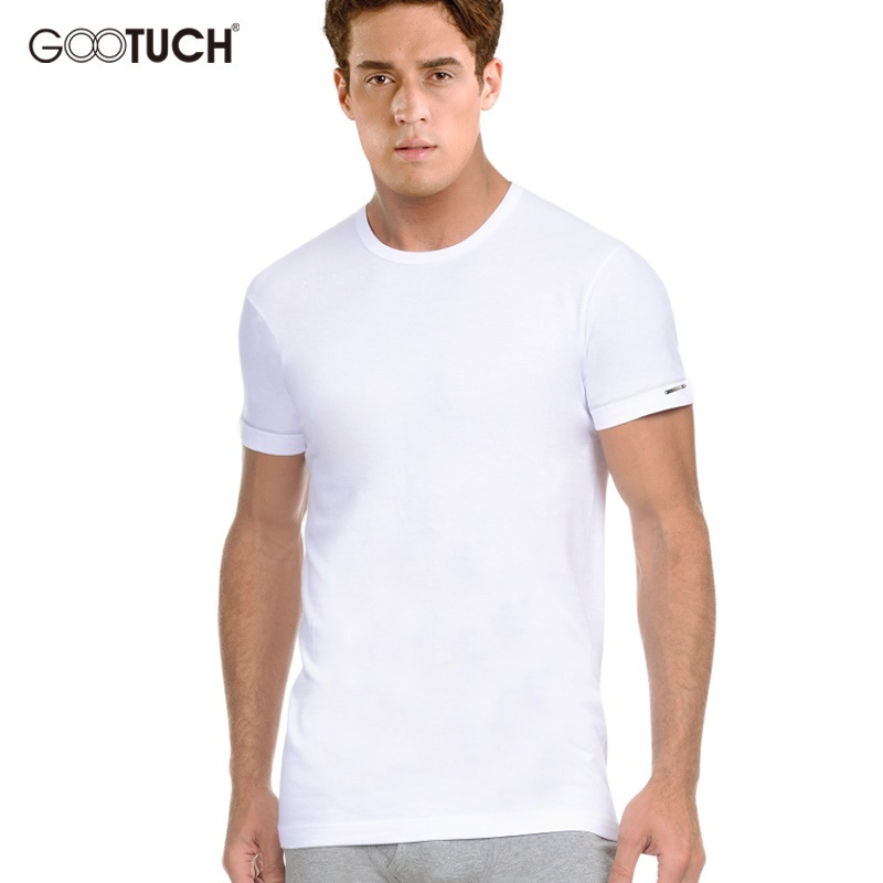 Qoo10 - Men s Cotton Undershirts Male Short Sleeve White Tees O-Neck ...