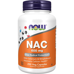 나우 NAC 600 mg Veg Capsules 250캡슐