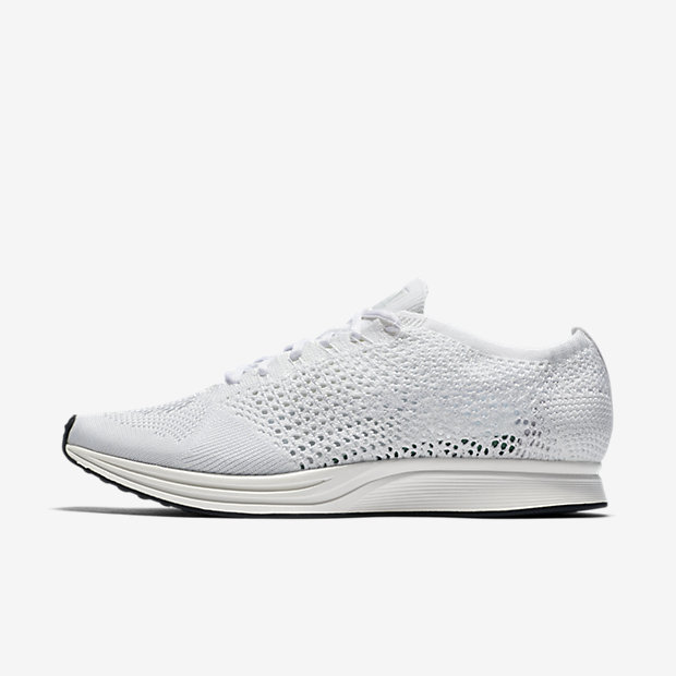 unisex nike flyknit racer running shoes