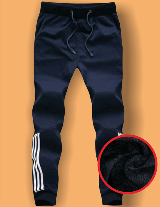 mens thick fleece joggers