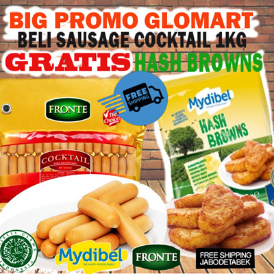 Qoo10 BIG PROMO GLOMART BELI SAUSAGE COCKTAIL 1KG 