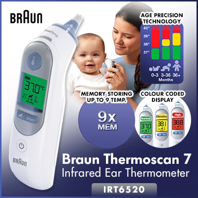 braun in ear thermometer baby