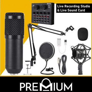 ZEEPIN BM-800 Audio Sound Recording Condenser Microphone with