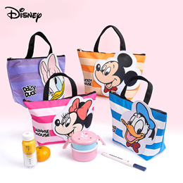 Mickey Mouse Bag Minnie Mouse Bag Donald Duck Korean Handbag Kawaii Cartoon  Pattern One Shoulder Messenger Portable Bucket Bag