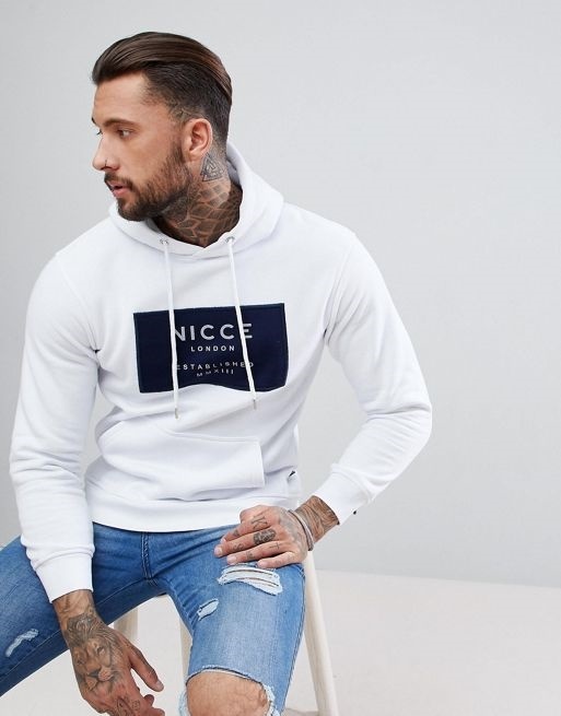 nicce hoodie navy