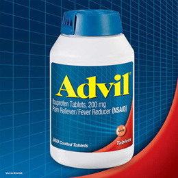 [무료배송]💗쿠폰 추가 사용 가능💗 C/애드빌 이부푸로펜 Advil Ibuprofen 200 mg. 360 Tablets