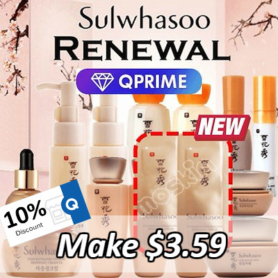 SUPERSALE $3.59!! [Sulwhasoo] Best Sample Collection! Essence/Serum/Cream/Eye Cream/Ginseng/Whitening Deals for only S$10 instead of S$10