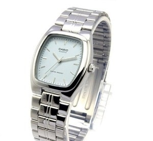 Qoo10 Casio MTP 1169D 7A Quartz Analogue White Dial Silver Steel Gents Men s. Jewelry Watches