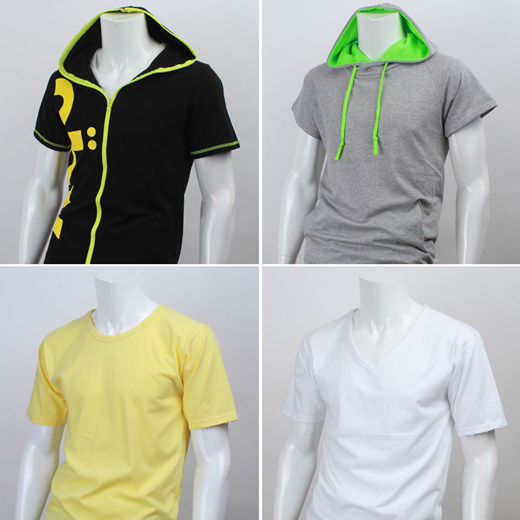 mens short sleeve zip up hoodie